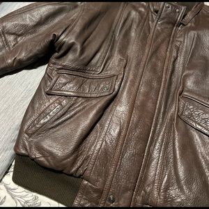 Vintage leather Member’s only Jacket